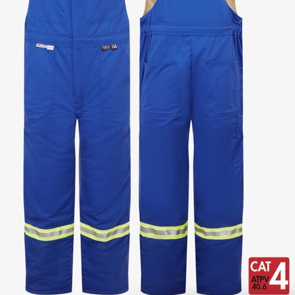 IFR ULTRASOFT® 9 OZ INSULATED BIB PANTS – STYLE 225 - Picture 3 of 7